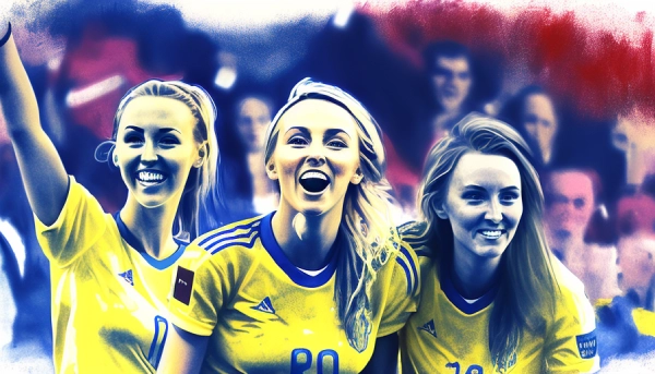 Intressanta odds för svenska damlandslaget i fotboll