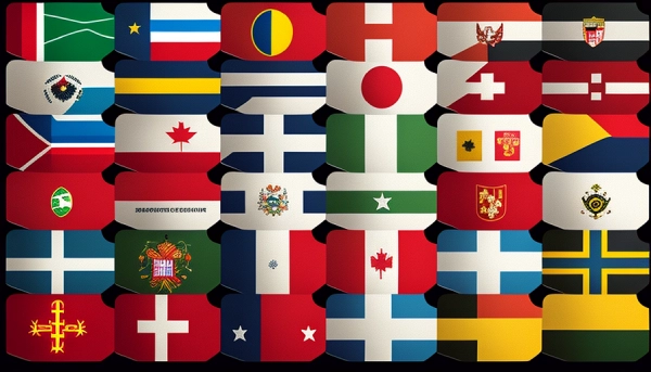 flaggor länder i fotbolls em