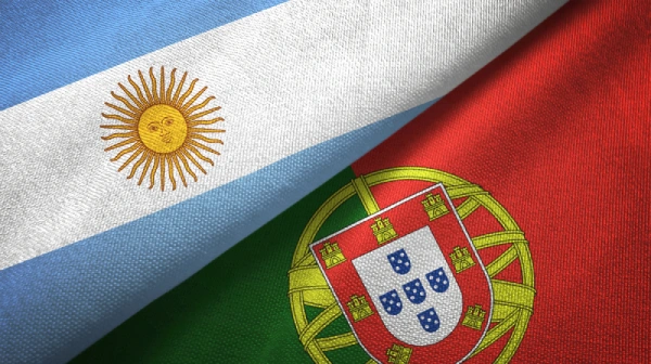 Argentinas Herrlandslag i fotboll vs Portugals Herrlandslag i Fotboll