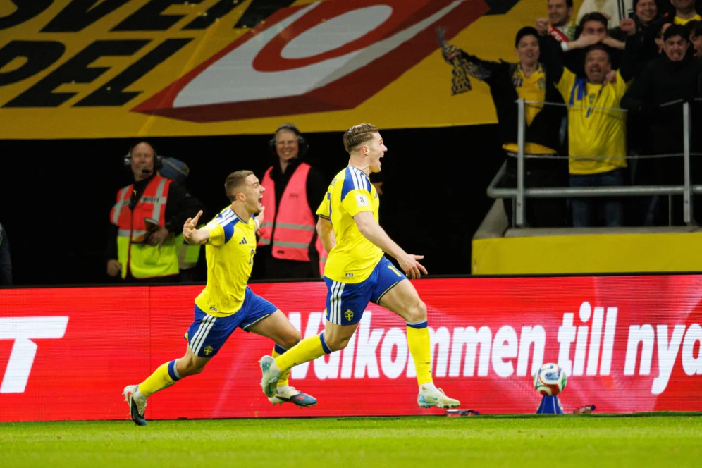 Sverige klätrrar världsranking